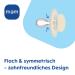 MAM Original Night Pacifiers Set - Bright & Tooth-Friendly Silicone Baby Pacifiers (6-16 Months) - Eco-Friendly Fox & Bear Design with Pacifier Box - Buy Online on SooperMarket.com