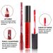 Matte Ruby Red Lip Liner and Lipstick Set | Waterproof 24H Matte Liquid Lipstick with Lip Liner | Long-Lasting Kit for Gorgeous Lips - Buy Online on SooperMarket.com