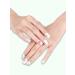 Semi Cured Gel Nail Strips in Red - Long Lasting Waterproof Nail Polish Wraps - Includes Cuticle Stick, File, Wipes & Sealing - UV/LED Lamp Required - Buy Online on SooperMarket.com