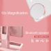 Hansong Vanity Makeup Mirror with Lights Bluetooth 20 LEDs Touch Screen Speaker Rose Gold - Buy Online on SooperMarket.com