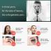 Heated Eyelash Curler 2 in 1 Clip-Type Eyelash Curler with Comb USB Rechargeable Portable Electric Eyelash Curler Easy Install Easy to Use - Buy Online on SooperMarket.com