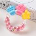Silicone Baby Rattle Teether Gum Toy for Infants - Pink - Buy Online on SooperMarket.com