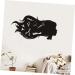 Gogogmee Self-Adhesive Wall Sticker Wall Sticker for Hair Salon Barber Shop Wall Decal Homedecor Wall Sticker for Salon Decoration for Home Hairdressing Wall Sticker Wall Decals - Buy Online on SooperMarket.com