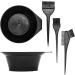 Barabesty Hair Dye Color Brush and Bowl Set Hair Color Brush Mixing Bowl Kit Tools for Hair Dying Coloring Applicator 7 Piece Set - Buy Online on SooperMarket.com