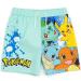 Shop Pok mon Bathing Shorts 2 Pack for Boys | Blue Squirtle Pikachu Charmander Bulbasaur Swimming Trunks | Perfect Gamer Swimwear Gifts for Ages 9-10 - Buy Online on SooperMarket.com