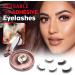 Self-Adhesive Eyelashes - Reusable & Glue-Free Natural Fluffy False Lashes | Easy to Wear Makeup - Buy Online on SooperMarket.com