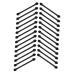 CANIGHT 25 Pcs Double Ended Eye Shadow Stick Lip Balm Brush Tool Eyeshadow Applicator Black Plastic