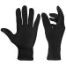 EXBRIECO 2 6 or 12 Cotton Gloves Moisturizing Gloves Soft Elastic Hand Care Comfortable Mime Jeweller Waiter Costume White or Black. L Pack of 2 Black