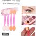 MAGICLULU 80pcs Brush Makeup Sponges Eyeshadow Disposable Cosmetic Sponge Head Heads Dual Shadow - Buy Online on SooperMarket.com