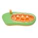 Observation Box Baby Silkworm Shape Silkworm Rearing Bucket Mesh Hole Design Multifunctional Educational for Reptiles (Green)