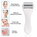 Ice Roller for Face & Eye Puffiness Relief | Stainless Steel Face Massager for Migraine & Pain Relief | White Ice Roller for Skin Care - Buy Online on SooperMarket.com