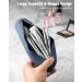 Fnyes Travel Makeup Brush Holder L Blue | Stylish & Compact Organizer for On-the-Go Beauty - Buy Online on SooperMarket.com