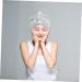 Warmhm Coral Fleece Shower Cap Reusable Shower Caps for Women Hair Drying Towel Washing Headwear Head Bath Cap Shower Cap Large Dry Hair Turban Cap Hair Towel Absorb Water Miss - Buy Online on SooperMarket.com