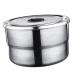 Alipis Box Lunch Box Stainless Steel Airtight Container Canister Storage Container With Cover Storage Jar