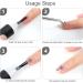Punk Vintage Nail Charms Set - 72 Pcs 3D Cross, Stars, Hearts - Silver Chrome - DIY Nail Art Accessories for Women - Buy Online on SooperMarket.com