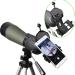 Gosky Smartphone Adapter Mount - Compatible with Binoculars, Monoculars, Spotting Scopes, Telescope, Microscopes - Fits Most Smartphones - Record Nature and The World - Buy Online on SooperMarket.com