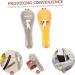 Housoutil 4-Piece Razor Storage Box & Travel Case | Portable Protective Bag for Manual Razors | Orange | International Shipping Available - Buy Online on SooperMarket.com