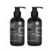 Every Man Jack Beard + Face Wash Twin Pack - Subtle Sea Salt Fragrance - 6.7oz - Deep Cleans and Conditions Beard & Skin - Coconut Oil & Glycerin - Buy Online on SooperMarket.com