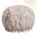Amosfun Satin Turban Hair Scarves for Women - Grey Dot Shower Cap | Reusable Bathing Hat 27x15cm - Buy Online on SooperMarket.com