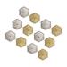 KOMBIUDA Wedding Stuff 12pcs Sugar Container Candy Container Hexagon Candy Holders Candy Box Candy Stand Western Style