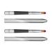 Lip Gloss Brush Compact Small Lip Brush Retractable Retractable Sealing Style Aluminium Material for Home for Beauty Salon