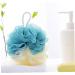 Buy Angoily 8pcs Color Matching Bath Ball Mesh Pouf & Men's Gloves - Soft Shower & Bath Scrubbers Perfect for Cleaning & Relaxation - Buy Online on SooperMarket.com