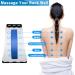 UniForU Back Stretcher Lumbar Stretcher Multi-Level Lumbar Stretching Device with Accupressure Points (White+Blue) - Buy Online on SooperMarket.com