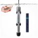 HITOP 25/50/100/200/300W Adjustable Aquarium Heater, Submersible Fish Tank Heater Thermostat with Suction Cups 50W