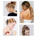 Rapoyo 4-Piece Colorful Hair Ties with Zipper Bag | Stylish Scrunchies & Elastic Hair Bands for Women & Girls - Perfect Ponytail Accessories - Buy Online on SooperMarket.com