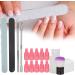 Nail File Nail Gel Set Nail Polish Gel Remover Tools Kit Nail Polish Removal Tool for Manicure Grinding Professional Nail Art Dust Brush Tool for Home and Salon - Buy Online on SooperMarket.com