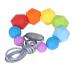 Safe & Vibrant Baby Teething Chew Necklace | Food Grade Silicone Teether - Style 1 - Buy Online on SooperMarket.com