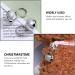 Balacoo Pet Bells 10pcs Cat Dog Bells Pet Collar Accessories Pet Training Bells for Kitten Collars Puppy Collars Silver - Buy Online on SooperMarket.com