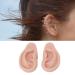 Silicone Ear Model - Medium Skin Color for Earrings Display and Piercing Practice - Buy Online on SooperMarket.com