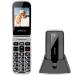 artfone F20 Big Button Mobile Phone for Elderly Senior Flip Phone Dual SIM Free Unlocked Easy to Use Basic Simple Phones with Charging Dock|Talking Numbers | FM Radio | Torch |Black