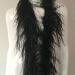 Shekyeon 2 Yard Ostrich Feather Boa - Black Costume Decoration Craft - Buy Online on SooperMarket.com