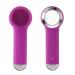Facial Cleansing Brush  Face Scrub Brush for Men & Women  Rechargeable Face Brushes for Cleansing and Exfoliating  Electric Face Scrubber Cleanser Brush for Deep Cleansing (Purple)