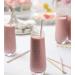 Biodegradable Paper Straws 200 Pack Pink & Gold Multi-Pattern for Birthday Wedding Holiday Decoration - Buy Online on SooperMarket.com