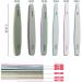 Professional Nail File Set Double Sided Grit 100/150/180/220/240/280/1000/4000 Buffer Emery Board Manicure Tools For Nail Grooming and Styling Acrylic Gel Nail Buffer File Block Nail Polisher 6 Pcs - Buy Online on SooperMarket.com