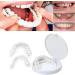 Risely Temporary Whitening Veneers - 2 Pairs of Artificial Teeth for Men & Women | Plug-In Braces & Lightening Dentures - Buy Online on SooperMarket.com