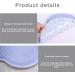 Silicone Shower Brush with Suction Cup for Body Exfoliation & Cleansing - Blue - Buy Online on SooperMarket.com