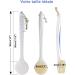 HORJOR Long Handle Back Scrubber Shower Brush for Men and Women - Bath Scrubbers for Shower Use - Buy Online on SooperMarket.com