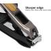 Nail Clipper Nail Trimmer with Removable Magnifying Glass Heavy Duty Fingernails Toenails Clipper for Elderly or Visually Impaired (Black) - Buy Online on SooperMarket.com
