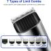KEMEI Silver Hair Clippers for Men Cordless Clipper Professional Barber Clippers USB Rechargeable Wireless Haircut Clippers km-2481 - Buy Online on SooperMarket.com