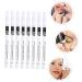 PLAFOPE 24pcs Eyeliner Pencil Brown Liquid Eyeliner Eye Makeup Drawing Pen Eye Liner Pen Wooden Pole White - Buy Online on SooperMarket.com