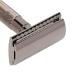 Double Edge Safety Razor Set | Manual Shaving Razor with 10 Blades & Stand | Reusable Alloy Grooming Tool for Effortless Shaving - Buy Online on SooperMarket.com