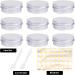Buy 9-Piece 20ml Empty Jars Set with Lids | Perfect for Lip Balm & Cream Storage - International Shipping - Buy Online on SooperMarket.com