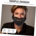 2pcs Fake Beard Party Supplies for Adults Halloween Decor Prom Decor Old Man Stick-on Mustache Fake Beard Costume Halloween - Buy Online on SooperMarket.com
