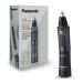 Panasonic Men's Ear and Nose Hair Trimmer | Wet/Dry, Hypoallergenic Dual Edge Blade | ER-GN30-H Black - Buy Online on SooperMarket.com