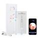 Earify Ear Wax Removal Earify Cleanere Ear Wax Camera Tool Ear Wax Removal Tool Kit Ear Wax Removal Camera Tool Ear Wax Removal Kit for Adults Kids Ear Cleaner with Camera and Light (White)