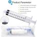 10ml Luer Lock Syringe 20-Pack - Plastic Syringes with Luer Lock Tip, Sterile Sealed, No Needle - 10ML (20 count - Buy Online on SooperMarket.com